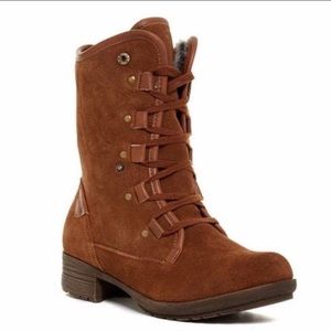 Aldo Suede Faux Fur Lined Boots 8.5